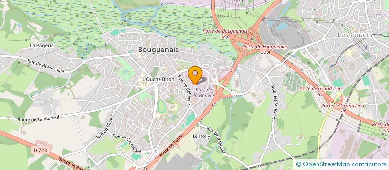 localisation de l'entreprise 2EAI à BOUGUENAIS