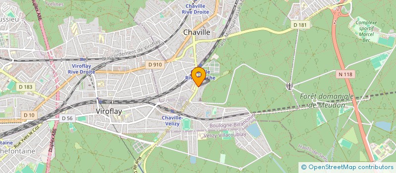 localisation de l'entreprise 2EC à CHAVILLE