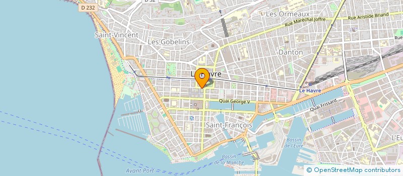 localisation de l'entreprise 2ECA  LE HAVRE