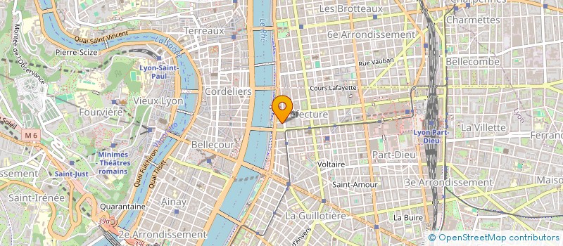 localisation de l'entreprise 2ECONDE LIGNE à LYON