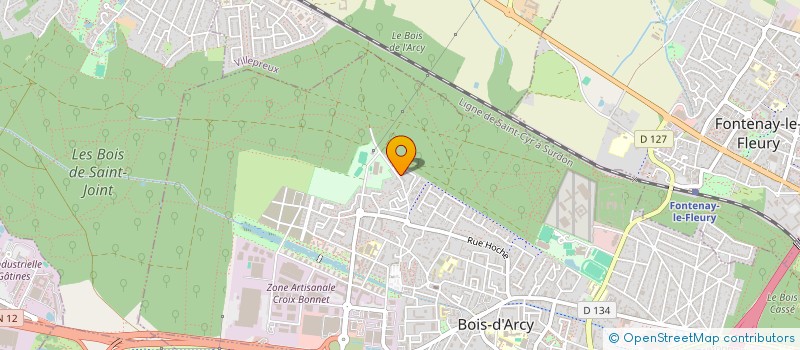 localisation de l'entreprise 2ECS  BOIS-D'ARCY