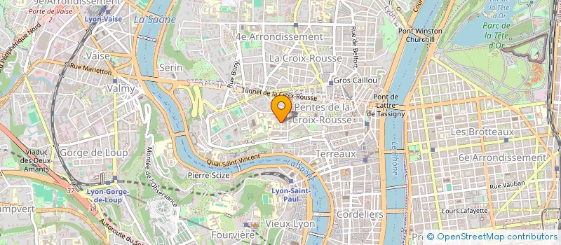 localisation de l'entreprise 2EFG à LYON