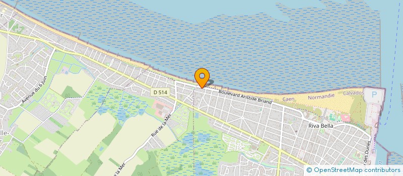 localisation de l'entreprise 2EIP  OUISTREHAM