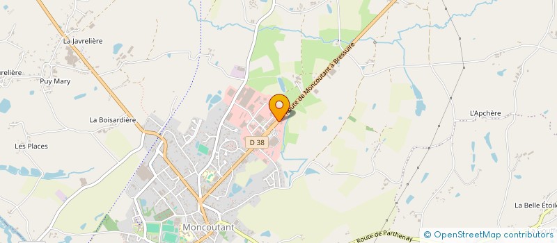 localisation de l'entreprise 2ELA DEVELOPPEMENT  MONCOUTANT-SUR-SEVRE