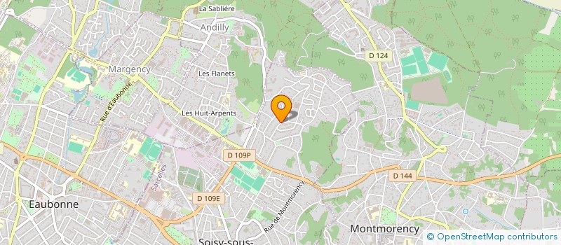 localisation de l'entreprise 2EM à SOISY-SOUS-MONTMORENCY