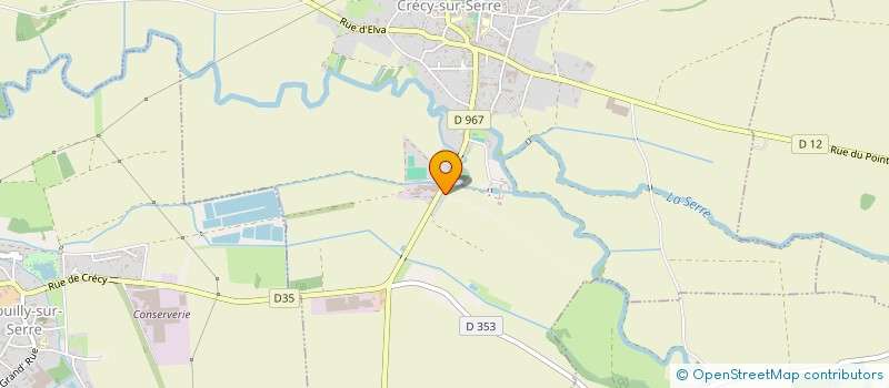 localisation de l'entreprise 2EME ADRESSE  CRECY-SUR-SERRE