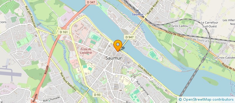 localisation de l'entreprise 2EME VICTOIRE à SAUMUR