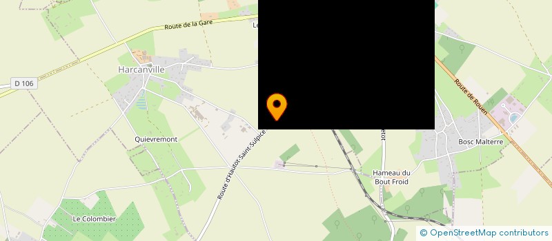 localisation de l'entreprise 2ER NORMANDIE  HARCANVILLE