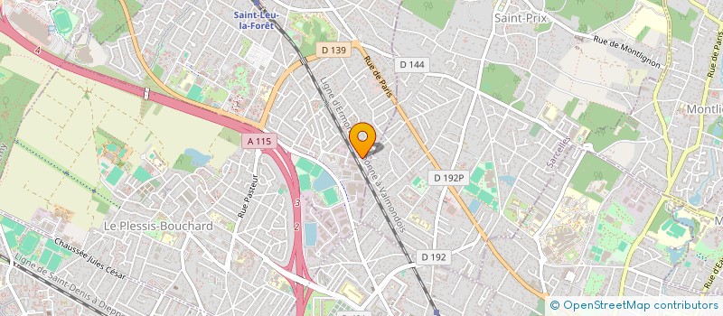 localisation de l'entreprise 2ES DEVELOPPEMENT  SAINT-LEU-LA-FORET