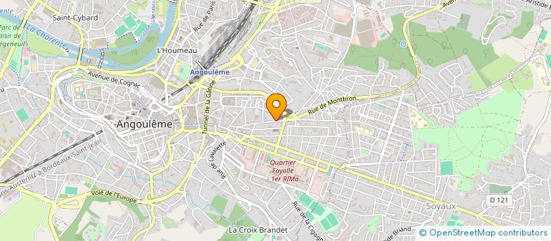 localisation de l'entreprise 2EVDD à ANGOULEME