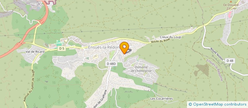 localisation de l'entreprise 2F  ENSUES-LA-REDONNE