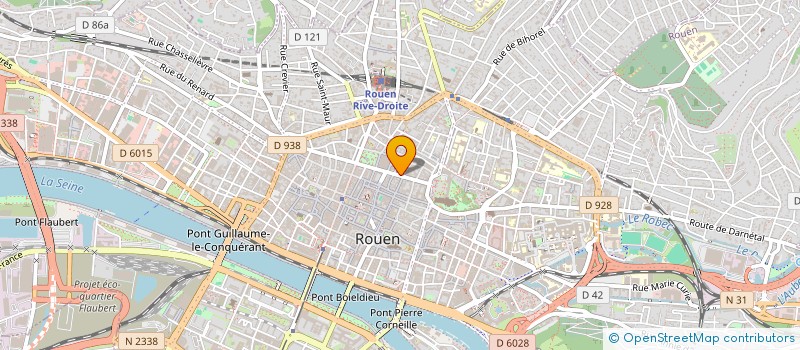 localisation de l'entreprise 2F à ROUEN