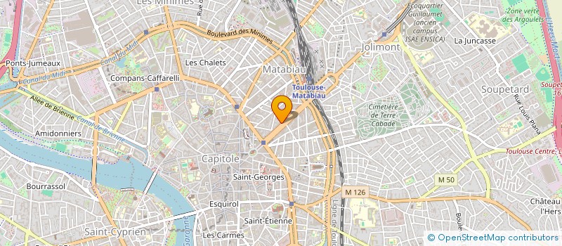 localisation de l'entreprise 2F COURTAGE à TOULOUSE