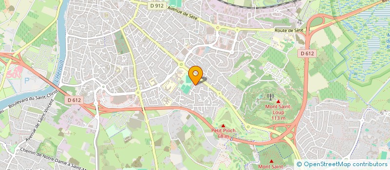 localisation de l'entreprise 2F DRIVER  AGDE