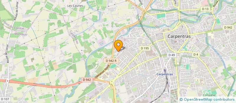 localisation de l'entreprise 2F ENR à CARPENTRAS