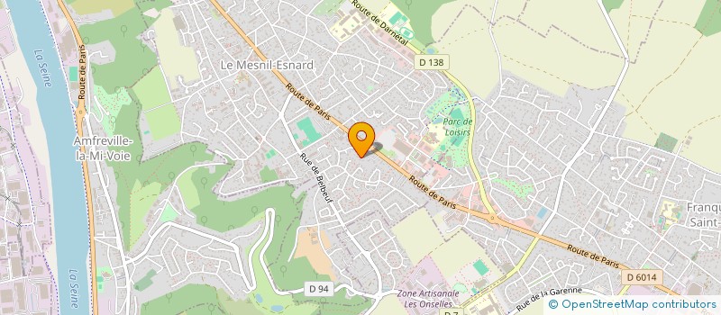 localisation de l'entreprise 2F ET CN INVEST  LE MESNIL-ESNARD