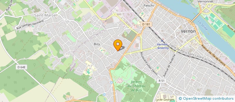 localisation de l'entreprise 2F - FABRICE FRICHET  SAINT-VINCENT-DES-BOIS