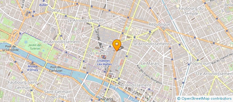localisation de l'entreprise 2F GESTION à PARIS