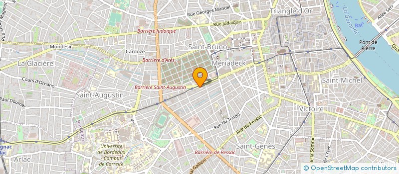 localisation de l'entreprise 2F INFO PRO à BORDEAUX