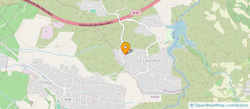 localisation de l'entreprise 2F INVEST à CARCASSONNE