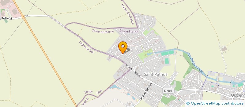 localisation de l'entreprise 2F REALISATION  SAINT-PATHUS