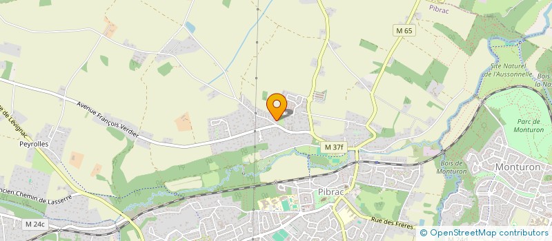 localisation de l'entreprise 2F RENOV' à COLOMIERS