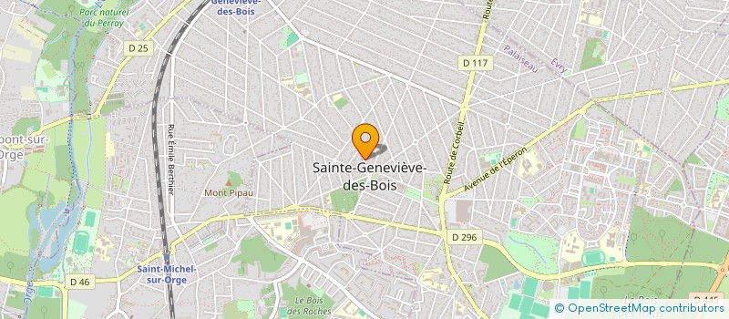 localisation de l'entreprise 2FAP à SAINTE-GENEVIEVE-DES-BOIS