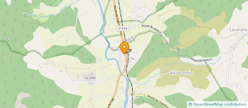 localisation de l'entreprise 2FAR  SOLAURE EN DIOIS