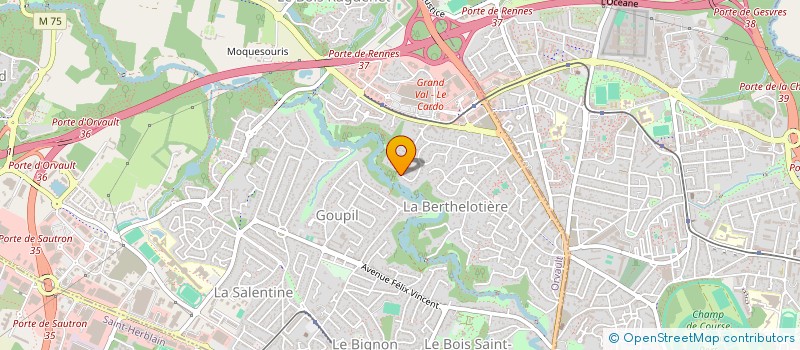 localisation de l'entreprise 2FC à ORVAULT