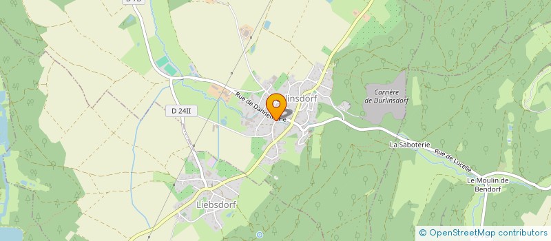 localisation de l'entreprise 2FC  DURLINSDORF