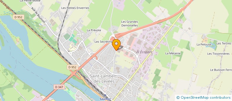localisation de l'entreprise 2FD à CHOLET