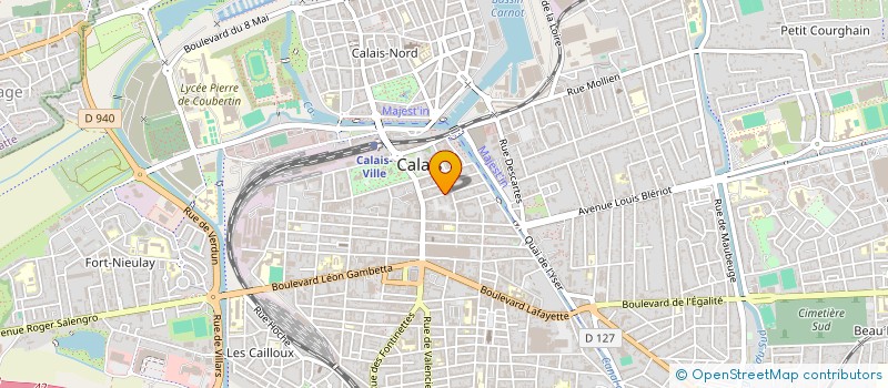 localisation de l'entreprise 2FD  CALAIS