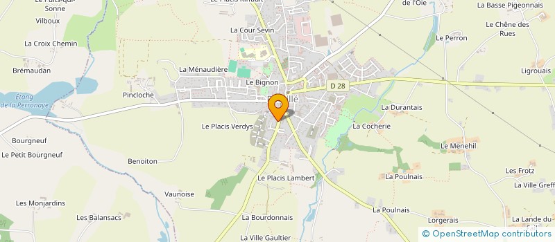 localisation de l'entreprise 2FGH  ROMILLE