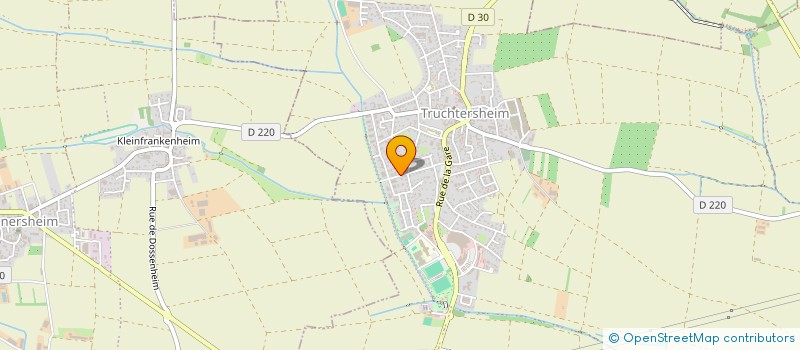 localisation de l'entreprise 2FJ  TRUCHTERSHEIM