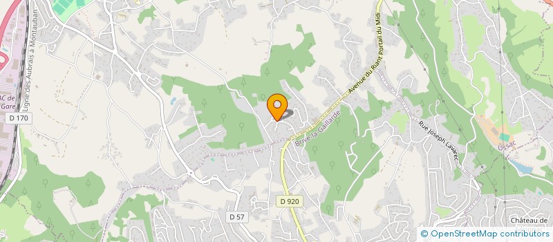 localisation de l'entreprise 2FL  USSAC