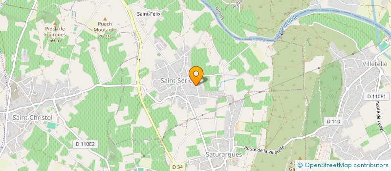 localisation de l'entreprise 2FM COLLAB  SAINT-SERIES