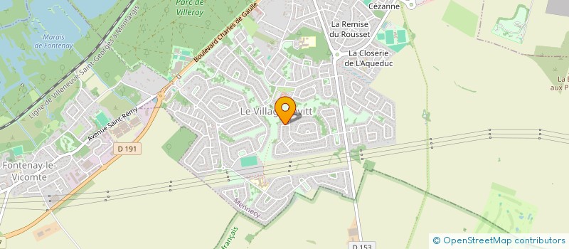 localisation de l'entreprise 2FMC à MENNECY