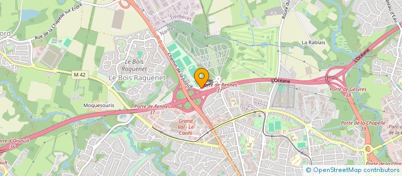 localisation de l'entreprise 2FMJ  NANTES