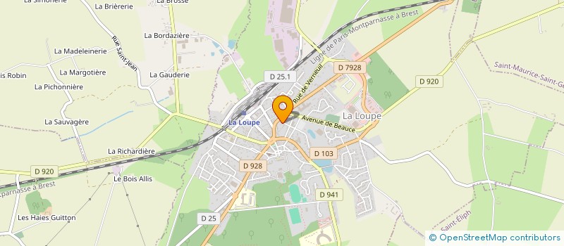 localisation de l'entreprise 2FONDS à LA LOUPE