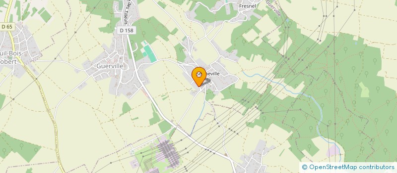 localisation de l'entreprise 2FP  GUERVILLE