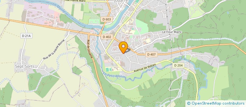 localisation de l'entreprise 2FRANCE à LA FERTE-SOUS-JOUARRE