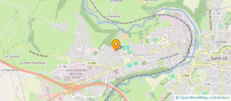 localisation de l'entreprise 2FRC  AGNEAUX