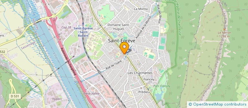 localisation de l'entreprise 2FX à SAINT-EGREVE