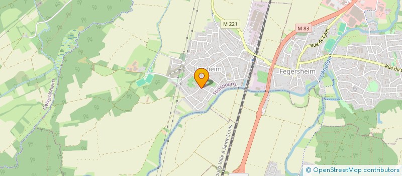 localisation de l'entreprise 2FXS  LIPSHEIM