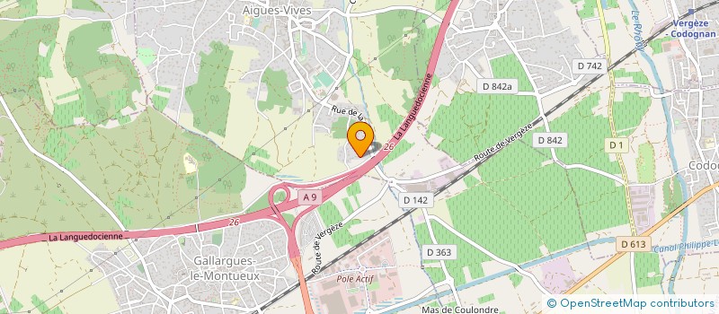 localisation de l'entreprise 2G à AIGUES-VIVES