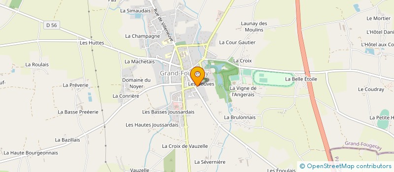 localisation de l'entreprise 2G  GRAND-FOUGERAY