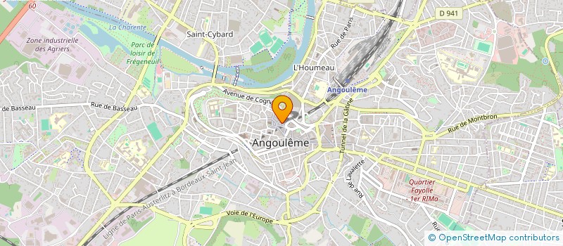localisation de l'entreprise 2G à ANGOULEME