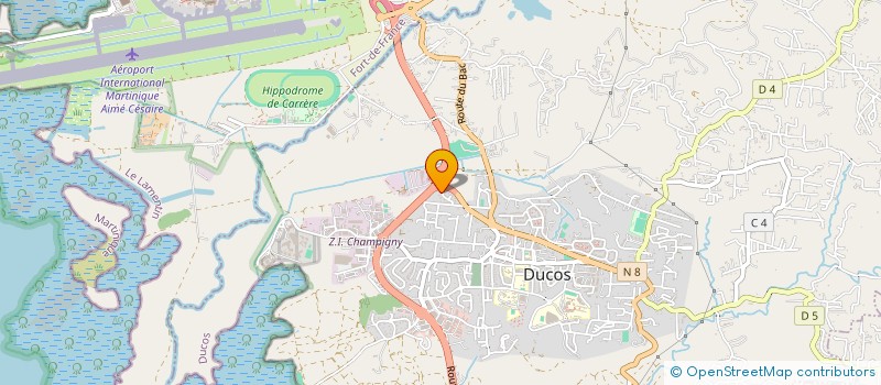 localisation de l'entreprise 2G  DUCOS