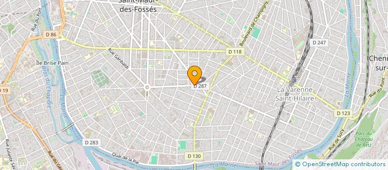 localisation de l'entreprise 2G CONSEIL EURL à SAINT-MAUR-DES-FOSSES