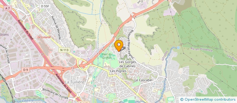 localisation de l'entreprise 2G CONSTRUCTION  VITROLLES